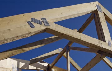 Old Cassop roof trusses for new builds and additions